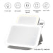 USB Led Makeup Blob Mirrors 360 Portable Foldable Smart Tabletop Vanity Miroir