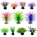PVC Aquarium Decorative Artificial Leaves Plant Environmental Aquarium Decors