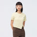 Short Sleeve T-Shirt Women Slim Fit Irregular Pullover Fashion T-Shirt