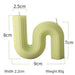 Geometry Unique Candle Wave S Shape Unscented Decorative Candles