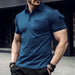 Men's Casual Short-Sleeved Polo T-Shirt Rowan Collar Breathable T-Shirt