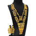 24K Gold Plated Necklace Set Women's Bridal Wedding Luxury Jewelry