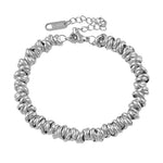 Stainless Steel Rose Gold Silver Bracelets Women's Fashion Bracelet Jewelry