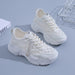 Women Sneakers Casual Fashion Platform Shoes Breathable Mixed Color Shoes