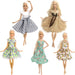 Barbie Doll Outfits Wear Casual Dress Shirt Skirt Toy Doll Clothes