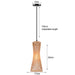 Bamboo Pendant Lamp Vine Lampshade Natural Rattan Chandeliers Pendant Lights