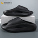Unisex Slippers Thick Bottom Soft EVA Hollow Sandals Men Women Casual Shoes