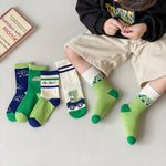 Baby Girl Boy Soft Boneless Combed Cotton Socks Warm Cartoon Children's Socks