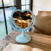 Rotatable Double-Sided Blob Mirror 360 Degree Swivel Desktop Makeup Mirror