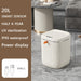 Kitchen Home Trash Can Induction Small Car Home Automatic Smart Trash Bin