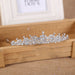 Gold Silver Tiaras Wedding Party Crystal Pearls Rhinestone Crowns