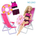 Swimming Rings Swimsuits Bikini Slipper Chair Barbie Doll Accessories Toy