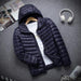 Autumn Winter Light Down Jacket Men's Fashion Hooded Lightweight Down Jackets