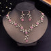Gorgeous Crystal Tiaras Bridal Jewelry Sets Women's Crown Necklace Earrings Jewelry