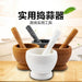 Stone Mortar Masher Multi-Function Garlic Spices Manual Masher