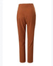 Women's High Waist Cropped Pants Elegant Work Female Trousers