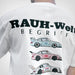 Bay Shore RWB Car Theme Graphic T-Shirt With Short Sleeves For Men And Women