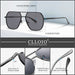 Aluminum Photochromic Sunglasses Men Women Polarized Sun Glasses