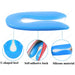 Silicone Gel Heel Pad Foot Pain Relief U-Shape Heel Cushion Inserts