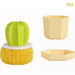 Creative Pot Brush Cactus Nano Cleaning Ball Gradient Color Cleaning Brush