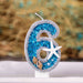 Birthday Candle Mermaid Sparkly Blue Seafish Party Decoration Candles