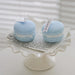 Macaron Shape Scented Candles Bright Color Decorative Aromatic Candles