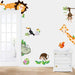 Wall Vinyl Stickers Jungle Tropical Plants Palm Leaf Living Room Eco-friendly Decals