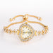 Luxury Crystal Women Bracelet Style Wristwatch Fashion Diamond Watch