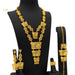 24K Gold Plated Necklace Set Women's Bridal Wedding Luxury Jewelry