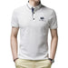 Embroidered Polo Shirt Men's High-End Luxury Lapel Short Sleeve T-Shirt