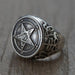 Celtic Knot Square Vintage Ring Men's Fashion Punk Hip-Hop Jewelry