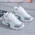 Women Sneakers Casual Fashion Platform Shoes Breathable Mixed Color Shoes