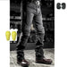 Men's Biker Jeans Denim Stretch Trousers Off-Road Motorcycle Denim Pants