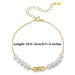 Natural Freshwater Pearl Choker Necklace Women Link Chain Necklac Jewelry