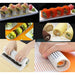 DIY Silicone Sushi Roller Mats Washable Reusable Sushi Roll Mold Pad