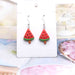 Women's Resin Earrings Handmade Cute Drop Earrings Jewelry