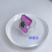 Bohemia Exaggerated Resin Rings Woman Acrylic Punk Jewelry