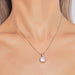 Natural Freshwater Pearls 12-13mm Pendant Sterling Silver Women's Jewelry