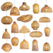 Bamboo Pendant Lamp Vine Lampshade Natural Rattan Chandeliers Pendant Lights