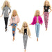 Barbie Doll Outfits Wear Casual Dress Shirt Skirt Toy Doll Clothes