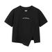 Short Sleeve T-Shirt Women Slim Fit Irregular Pullover Fashion T-Shirt
