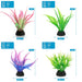 PVC Aquarium Decorative Artificial Leaves Plant Environmental Aquarium Decors