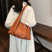Fashion Leather Tote Bag Women Tend Shoulder Handbag Purse