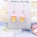 Women's Resin Earrings Handmade Cute Drop Earrings Jewelry