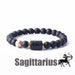 12 Zodiac Sign Bracelet Homme Constellation Bracelet Jewelry