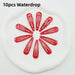 10/ 15Pcs Red Star Hair Clip Girls Waterdrop Star Barrettes Hairpin