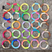 Fishsheep Bohemian Multi Color Acrylic Bamboo Bracelets Women Resin Jewelry