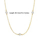 Natural Freshwater Pearl Choker Necklace Women Link Chain Necklac Jewelry