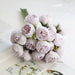 Silk Flowers Peony Artificial Flowers Rose Bouquet Wedding Home Decoration