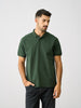 Breathable Sorona Fabric Polo T-Shirts Men's Cool Casual T-shrits